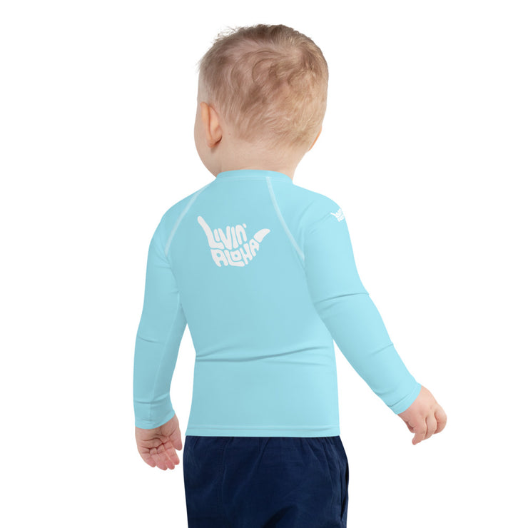 Kids Rash Guard (Morning Glory) - Livin&