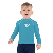 Kids Rash Guard (Boston Blue) - Livin' Aloha