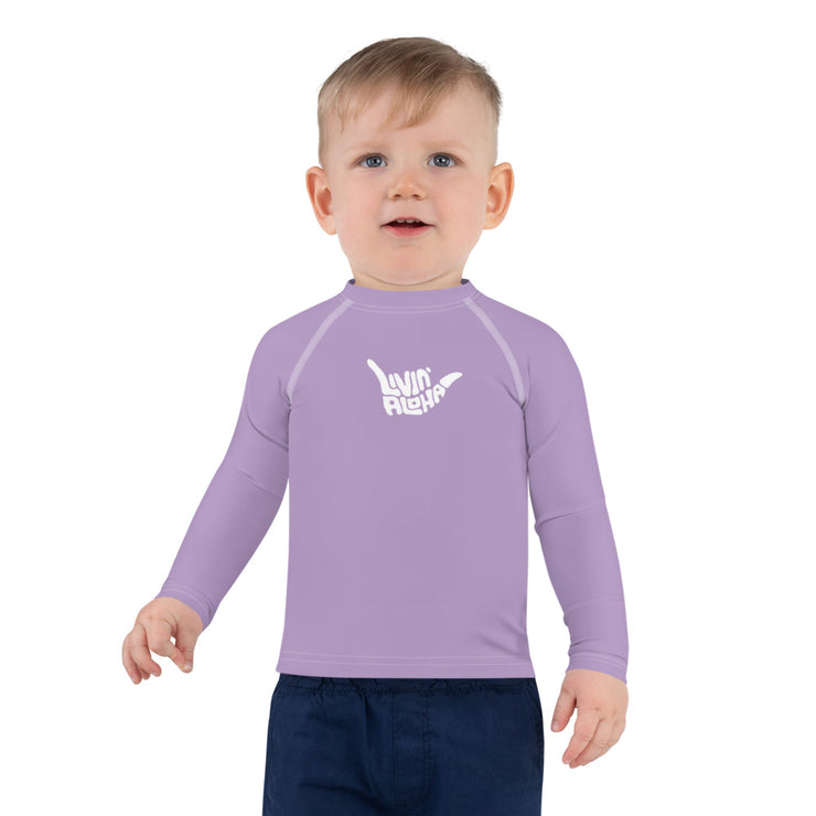 Kids Rash Guard (Amethyst Smoke) - Livin&