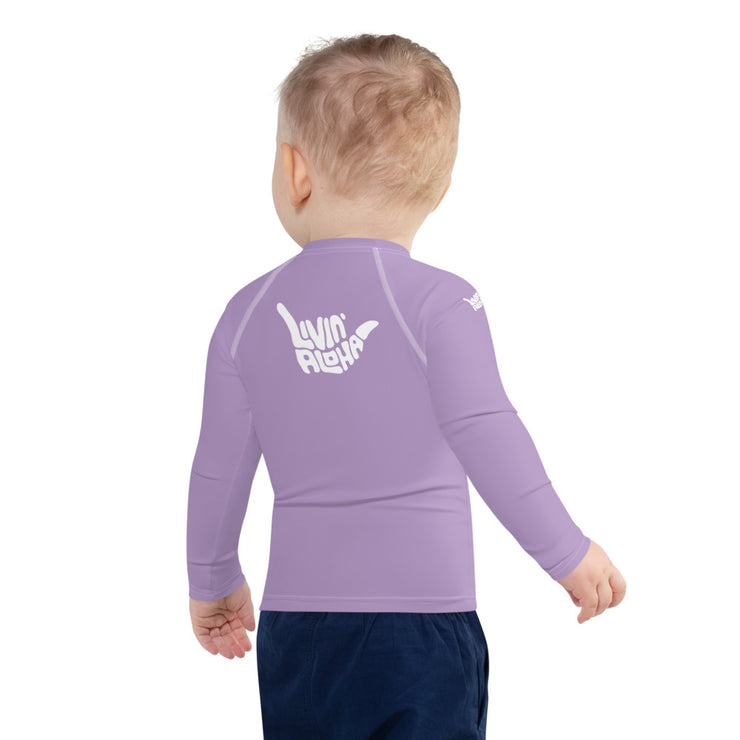 Kids Rash Guard (Amethyst Smoke) - Livin&
