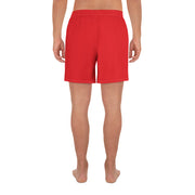 Livin' Aloha Athletic Shorts (Red)