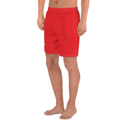 Livin' Aloha Athletic Shorts (Red)