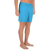 Livin' Aloha Athletic Shorts (Blue)
