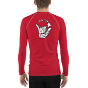 Livin' Aloha Rash Guard SPF 50 (Red) - Livin' Aloha