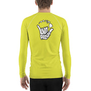 Livin' Aloha Rash Guard SPF 50 (Yellow)