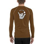 Men's Rash Guard (Pickled Bean) - Livin' Aloha
