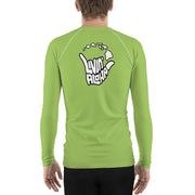 Men's Rash Guard (Olivine) - Livin' Aloha