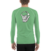 Men's Rash Guard (Aqua Forest) - Livin' Aloha