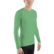 Men's Rash Guard (Aqua Forest) - Livin' Aloha