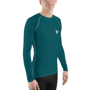 Men's Rash Guard (Deep Sea Green) - Livin' Aloha
