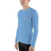 Men's Rash Guard (Sky Blue) - Livin' Aloha