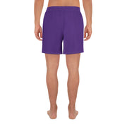 Livin' Aloha Men's Athletic Long Shorts (Indigo)