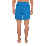 Livin' Aloha Men's Athletic Long Shorts (Navy Blue)