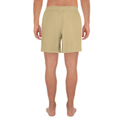 Livin' Aloha Men's Athletic Long Shorts (New Orleans Gold)