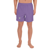Livin' Aloha Men's Athletic Long Shorts (Ce Soir Violet)