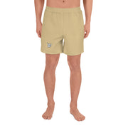 Livin' Aloha Men's Athletic Long Shorts (New Orleans Gold)