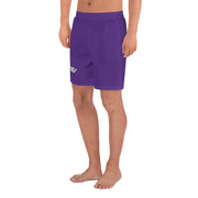 Livin' Aloha Men's Athletic Long Shorts (Indigo)
