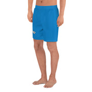Livin' Aloha Men's Athletic Long Shorts (Navy Blue)