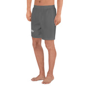 Livin' Aloha Men's Athletic Long Shorts (Zambezi Gray)