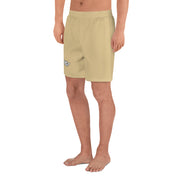 Livin' Aloha Men's Athletic Long Shorts (New Orleans Gold)