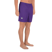 Livin' Aloha Men's Athletic Long Shorts (Indigo)