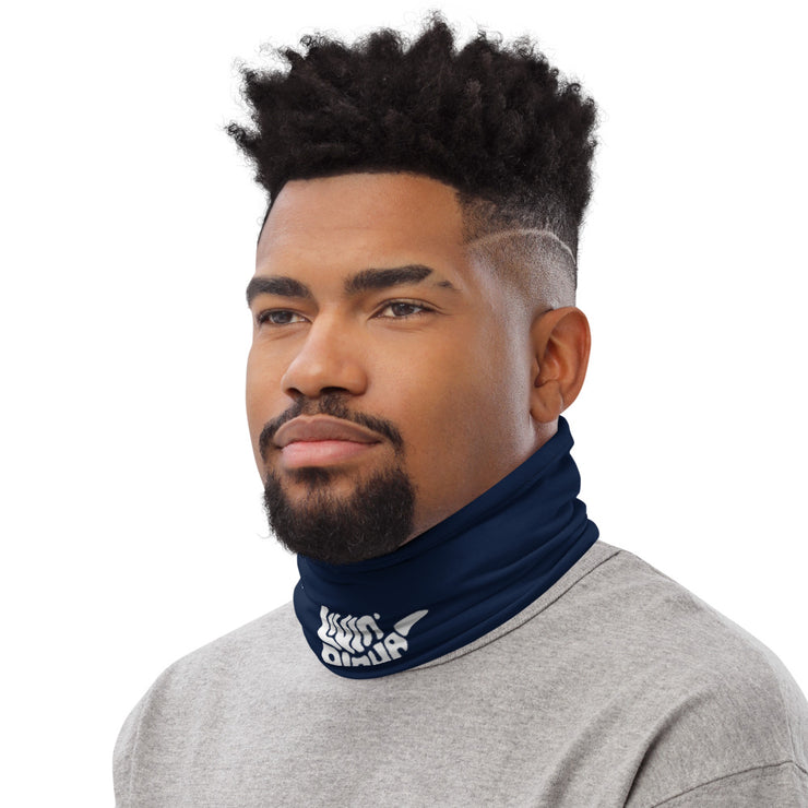 Navy Blue Neck Gaiter - Livin&
