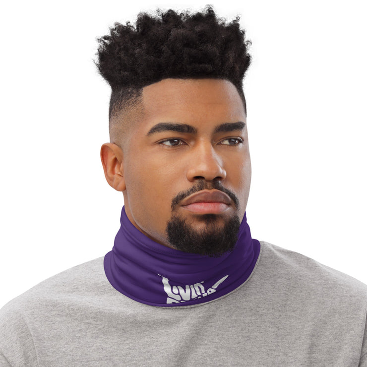 Purple Neck Gaiter - Livin&