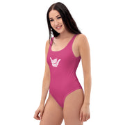 Livin' Aloha One Piece Mulberry Swimsuit 