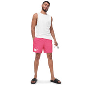 Livin' Aloha Eco-Friendly Swim Trunks (Brink Pink)