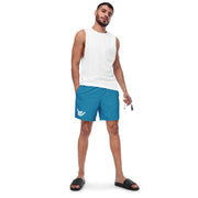 Livin' Aloha Eco-Friendly Swim Trunks (Pelorous Blue)