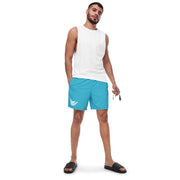 Livin' Aloha Eco-Friendly Swim Trunks (Bright Summer Sky Blue)