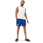 Livin' Aloha Eco-Friendly Swim Trunks (Dark Cerulean Blue)