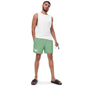 Livin' Aloha Eco-Friendly Swim Trunks (Dark Sea Green)