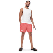 Livin' Aloha Eco-Friendly Swim Trunks (Salmon Pink)