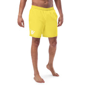 Livin' Aloha Eco-Friendly Swim Trunks (Paris Daisy Yellow)
