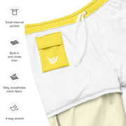Livin' Aloha Eco-Friendly Swim Trunks (Paris Daisy Yellow)