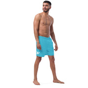 Livin' Aloha Eco-Friendly Swim Trunks (Bright Summer Sky Blue)