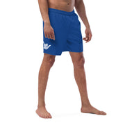 Livin' Aloha Eco-Friendly Swim Trunks (Dark Cerulean Blue)