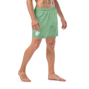 Livin' Aloha Eco-Friendly Swim Trunks (Dark Sea Green)