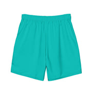 Livin' Aloha Eco-Friendly Swim Trunks (Teal)