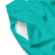 Livin' Aloha Eco-Friendly Swim Trunks (Teal)
