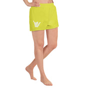 Livin' Aloha Short Shorts (Yellow) - Livin' Aloha