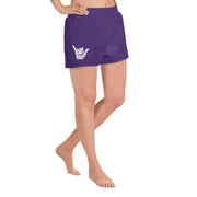 Livin' Aloha Short Shorts (Purple) - Livin' Aloha