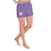 Livin' Aloha Short Shorts (Purple) - Livin' Aloha