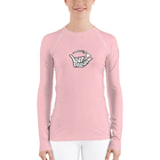 Women's Rash Guard (Azalea) - Livin' Aloha