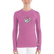 Women's Rash Guard (Puce) - Livin' Aloha