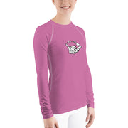 Women's Rash Guard (Puce) - Livin' Aloha