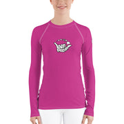 Women's Rash Guard (Tapestry) - Livin' Aloha