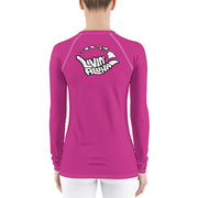 Women's Rash Guard (Tapestry) - Livin' Aloha