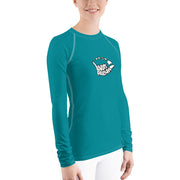 Womens Rash Guard (Surfie Green) - Livin' Aloha
